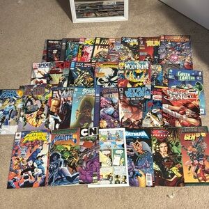 Collection of Rare marvel and DC comics.